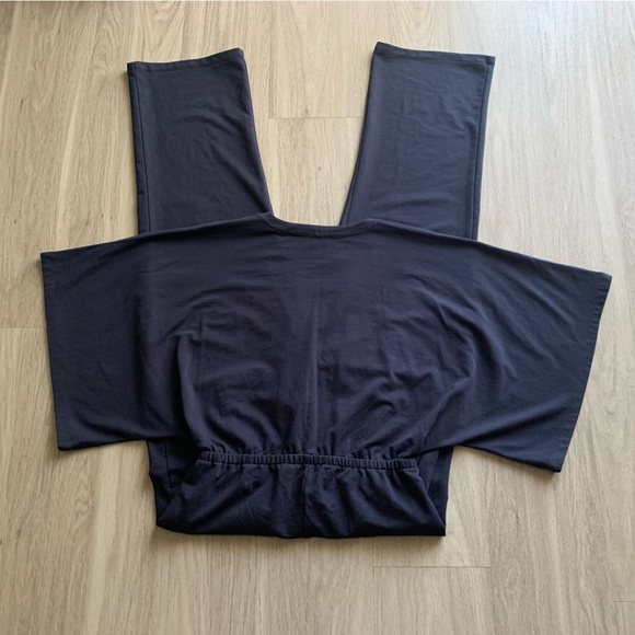 NWT Anthropologie Sundays Elodie High Rise Jumpsuit in Navy/Marin Sz S - Picture 9 of 13